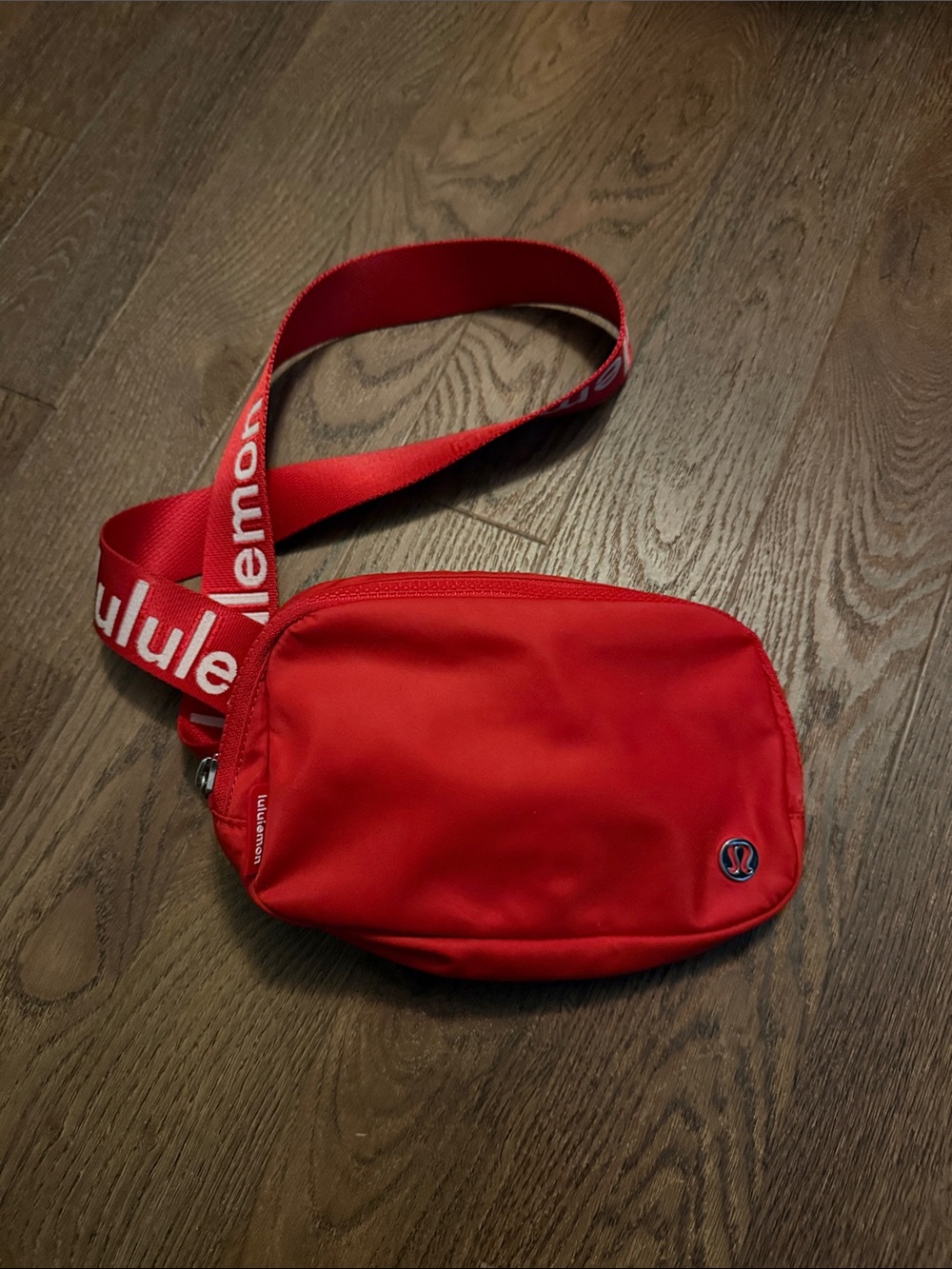 lululemon red belt bag